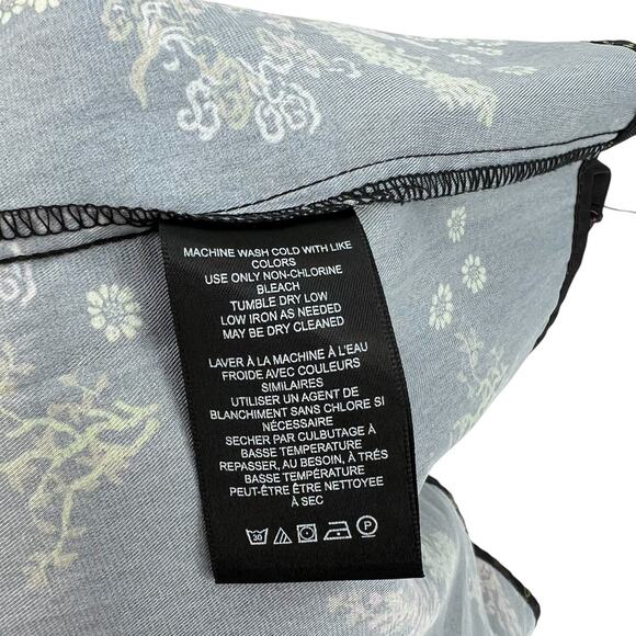 Urban Outfitters Mikayla Floral Midi Dress Cat Print Satin Black Size Small - Picture 14 of 15